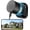 Black, variant on Window Camera with No-Drill 18? Tilt Angle Mount, -Band 2.4GHz & 5GHz WiFi, Indoor Camera for Outdoor , Color Night Vision, AI Human Detection, Black
