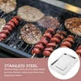 thumbnail image 4 of AURARMLET Toaster Oven Baking Pan Stainless Steel for Barbecuing 1Set with Silver Color, 4 of 8