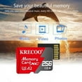 thumbnail image 4 of Tarjeta Micro SD 256GB Clase 10, Memoria Flash Rápida TF para Smartphones, Computadoras, Cámaras Digitales y Car Navigation, 4 of 9