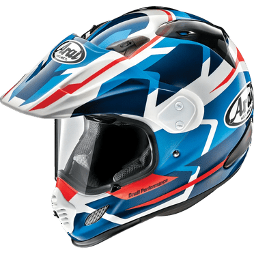 Arai XD-4 Depart Dual Sport Motorcycle Helmet (M2020D) White/Blue XS