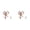 C*2, variant on RUIKI 2 Pack Bronze Butterfly Bow Hook, Silver Metal Decorative Wall Hook for Coats Hats Purses Towels, Cute Entryway Bathroom Bedroom Hanger