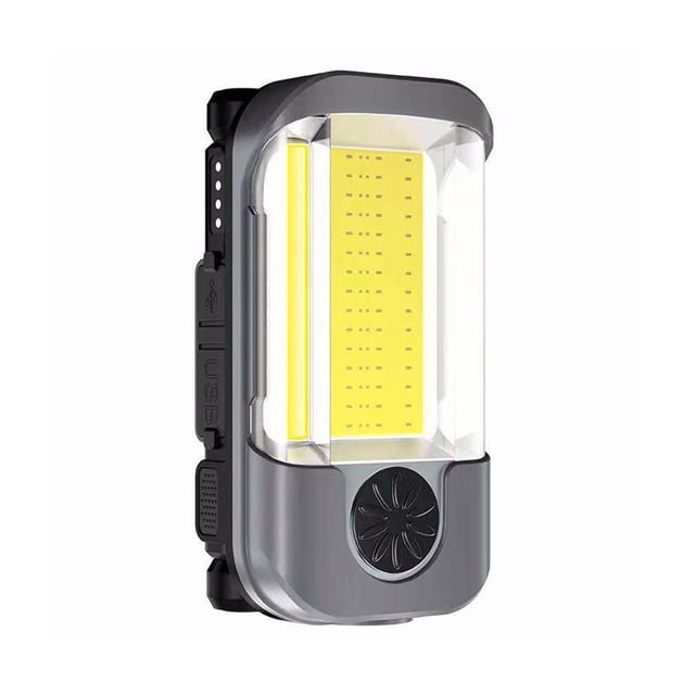 Bearachild Luz de trabajo ABS COB, de mano, salida USB, perilla giratoria ajustable colgante, lámpara de emergencia para senderismo al aire libre Iluminación novedosa Bearachild HA074300-01