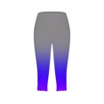 thumbnail image 4 of Summer Savings Clearance! Titcea Yoga Pants Women High Waisted Slim Gradient Dyeing Printed Wavy Leggings Hawaiian Beach Holiday Summer Casual Joggers ,Gifts for Mom/Her, 4 of 5