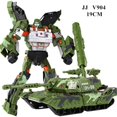 thumbnail image 3 of tanque de transFormación militar de 26CM para niños, Figuras de acción de Anime, LG13, MP36, coche blindado, Robot, película, juguete clásico, 3 of 4