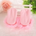 thumbnail image 2 of 1PC Infant Newborn Toddler Baby Girls Sock Children Princess Bowknot Lace Flowers Short Socks Cotton Ruffle Frilly Trim Ankle Socks, 2 of 6