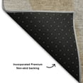 thumbnail image 5 of Addison Rugs Mayfield Premium Machine Washable Transitional Abstract Beige Rectangle Rug, 3' x 5', 5 of 7
