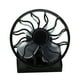 thumbnail image 2 of Ventilador solar con clip para sombreros | Ventilador portátil para actividades al aire libre | Accesorio de verano para viajes, pesca y escalada | Paquete de 2, 2 of 9