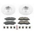 thumbnail image 2 of PowerStop Front Geomet Coated Brake Rotor and Pad Kit Fits: FORD Select Models CRK7150, 2 of 5