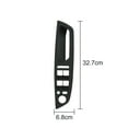 thumbnail image 4 of Partscollect Interior Door Handle Inside Panel Trim Inner Door Handle Compatible for BMW X5 E70 2007-2013 X6 E71 2008-2014Replaces OE# 51416975791  (Front Left Side, Black), 4 of 8