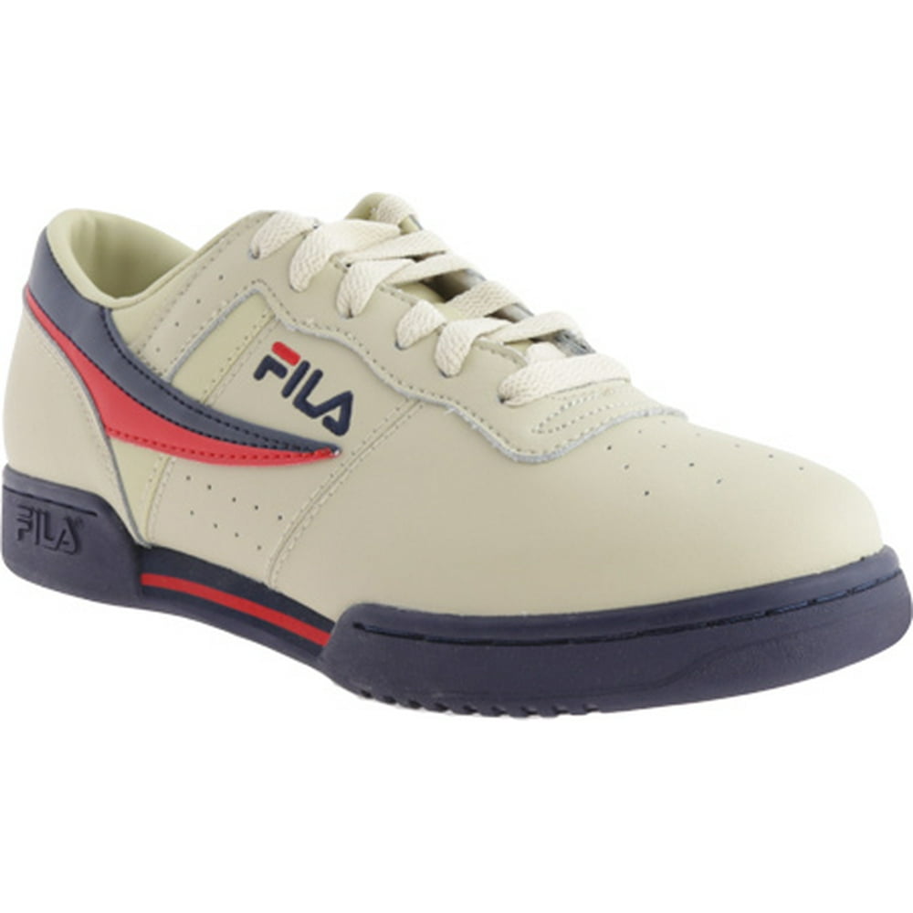 FILA - Men's Fila Original Fitness 11F16LT Sneaker Cream/Peacoat/Red 11 ...