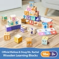 thumbnail image 6 of Ms. Rachel Melissa & Doug, Number and Game, Wooden Learning Blocks with Activity Cards for Toddlers 18 m+ - FSC Certified, 6 of 11