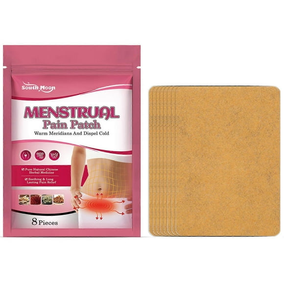 Menstrual Relief Patches Period Pain Relief & Backache Muscle Ache Relief Patches for Menstrual Cramps as Active Pain