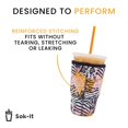 thumbnail image 6 of Sok It JavaSok Iced Coffee & Cold Soda Insulated Neoprene Cup Sleeve Small: 16 - 20oz, 6 of 8