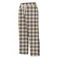 thumbnail image 4 of Zysthvn Straight Leg Casual Capri Pants for Women Summer Plaid Cropped Pants for Women Drawstring Loose with Pockets Button, 4 of 5