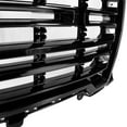 thumbnail image 6 of Ikon Motorsports Compatible with 19-21 GMC Sierra 1500 Front Bumper Hood Grille Gloss Black 2019 2020, 6 of 9