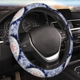 thumbnail image 4 of Cauagu Gold Glitter Shining In Light With 2025 Print Car Steering Wheel Cover - Universal Car Accessory for Diverse Cars for Steering Wheel with a Diameter of 14.5"-15", 4 of 7