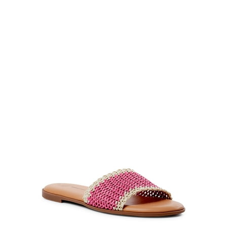

Time and Tru Women s Core Slide Sandal