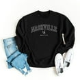 thumbnail image 3 of Nashville Music City Curved | Sweatshirt, 3 of 6