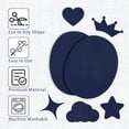 thumbnail image 3 of 10PCS Elbow Patches, Suede Fabric Navy Blue Iron on Patches for Clothes Jeans Jackets Sweaters Shirt, Pants Patches for Holes, Repair Iron on Fabric Applique Patch for Men Women Kids (4.3×5.5 Inch), 3 of 7