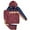 Maroon, variant on Men’s Active 2-Piece Ridge Windbreaker Tracksuit Matching Set