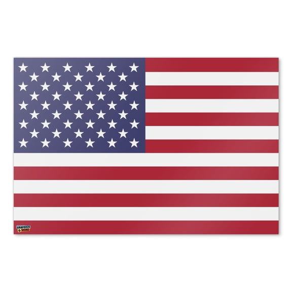United States of America American USA Flag Home Business Office Sign