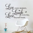 thumbnail image 4 of Clearance! Plertrvy Wall Stickers for Living Room Diy Wall Art Decal Decor for Bedroom Dining Room, Home Wall Stickers, (1X Wall Sticker), 4 of 9