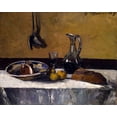 thumbnail image 2 of Pissarro, Camille 18x15 White Modern Wood Framed Museum Art Print Titled - Still Life, 2 of 4