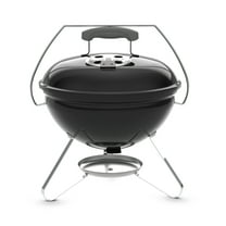 Weber Smokey Joe Charcoal Grill, 14 Inch Portable Charcoal Grill with Handle, Black
