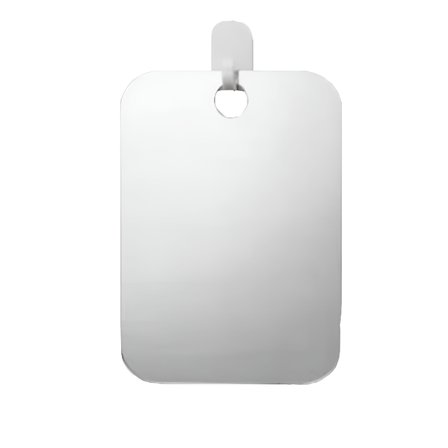 ACDANC Shower Mirror Bathroom Fogless Free Mirror Washroom,Shower Makeup Shave Mirror,Frameless Shower Mirror,Wall Hanging Mirror