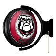 thumbnail image 2 of Georgia Bulldogs Mascot 21'' x 23'' Rotating Lighted Wall Sign, 2 of 4