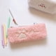 thumbnail image 3 of Cute Girl Heart Claw Pen Bag Lamb Hair Super Cute Stationery Bag For School Start Large Capacity Storage Pen, 3 of 4