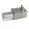 6RPM Reversible High Torque Worm Geared Motor DC 12V Reduction Electric