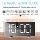 thumbnail image 5 of Despertador Digital, Despertadores Para Dormitorios Con Radio Fm, Alarmas Duales, Pantalla Led De 6', Puerto Usb Para Carga, 4 Brillos, 12/24h, Atenuación Automática, 5 of 5