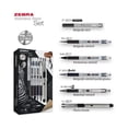 thumbnail image 2 of Stainless Steel Set Negro Zebra: Juego de 6 Bolígrafos y Portaminas de Acero Inoxidable, 2 of 4