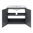 thumbnail image 4 of Modway Bryn 30" Wall-Mount Bathroom Vanity in Gray White, 4 of 9