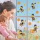 thumbnail image 4 of Bewildely Adhesivo de pared de abeja, calcomanía de abeja de dibujos animados, póster de película adhesiva de flores, pegatinas autoadhesivas, Decoración del hogar, 4 of 5