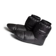 thumbnail image 1 of Soidarity Calcetines altos de plumón de invierno Botines de plumón de pato impermeables Cierre de cordón Botas de cubierta de pie rellenas Ropa Deportiva, Zapatos negro L, 1 of 6