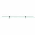 thumbnail image 2 of vidaXL Floating Shelves 2 pcs Glass 90x10 cm 8 mm, 2 of 4