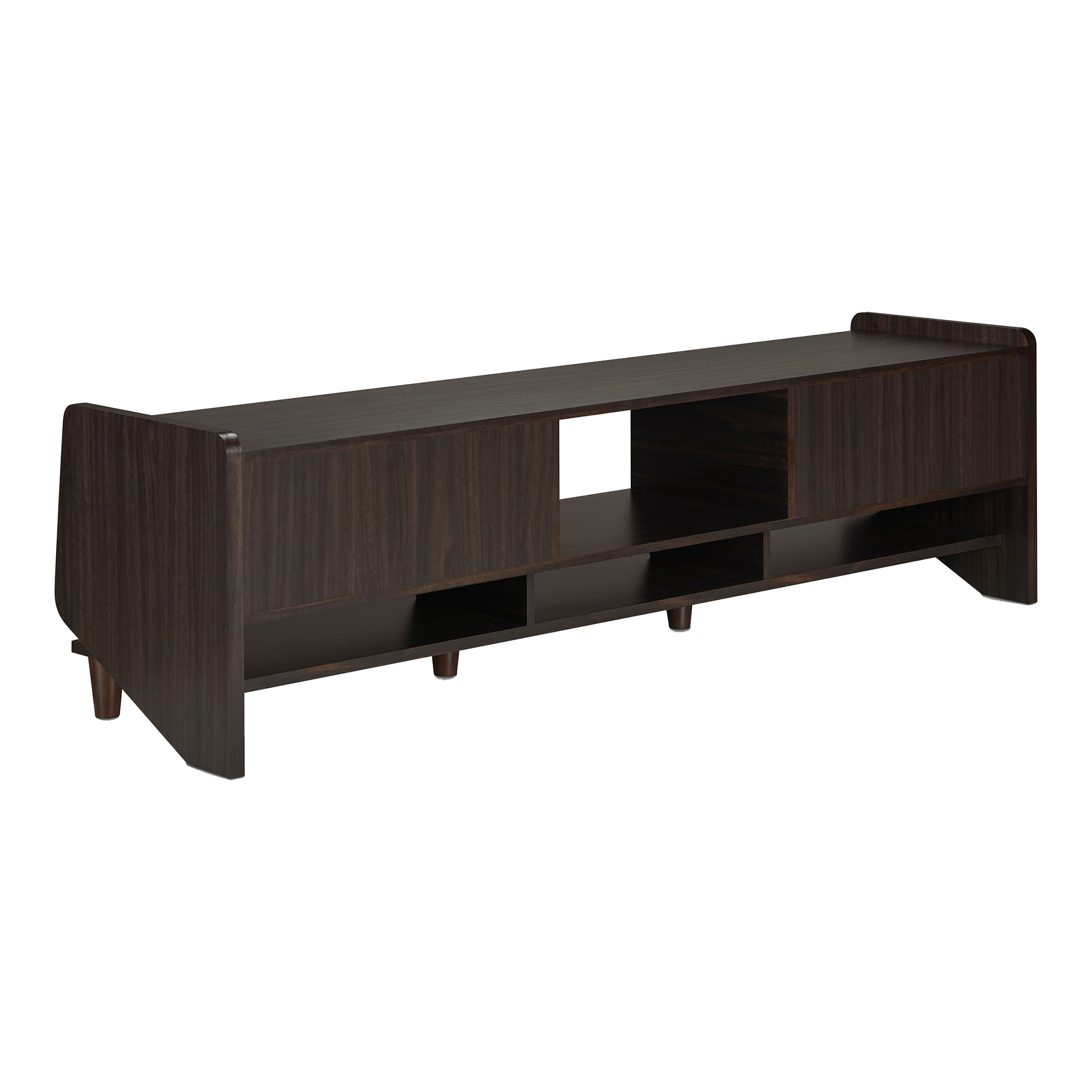 Furniture of America Estelle TV Stand for TVs up to 78", Wenge