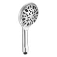 thumbnail image 1 of Cabezal de ducha Cabezal de ducha de mano ajustable de 9 velocidades Cabezal de baño de alta presión Rociador de agua de plástico, Tipo 1 AweSitey HA006626-01B, 1 of 6