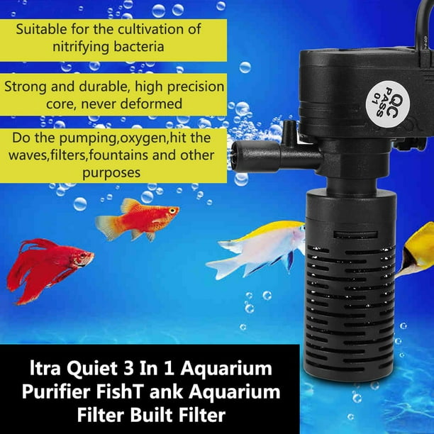 Quiet hotsell aquarium filter