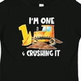thumbnail image 4 of Inktastic I'm 1 and Crushing It Construction 1st Birthday Boys or Girls Baby T-Shirt, 4 of 5