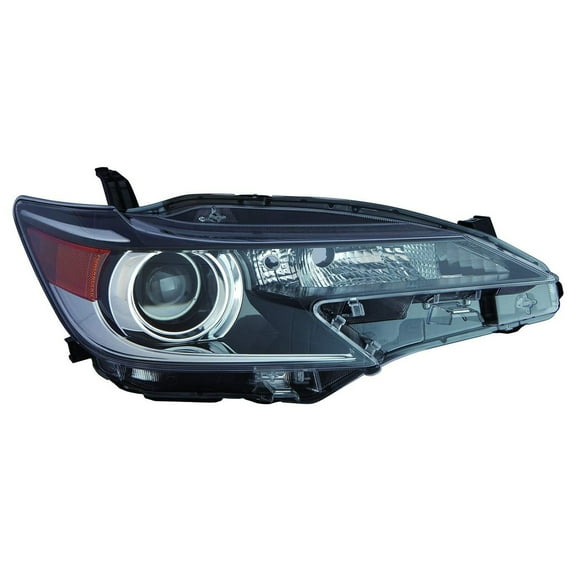 KAI New CAPA Certified Standard Replacement Passenger Side Headlight Lens And Housing, Fits 2014-2016 Scion TC
