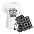 thumbnail image 4 of CafePress - Pickles Happiness Women's Light Pajamas - Women's Short Sleeve Print T-Shirt and Pants Light Cotton Pajama Set, 4 of 7