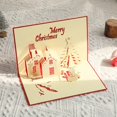 thumbnail image 1 of Tarjetas de felicitación Pop-Up de mariposa, tarjeta de felicitación de navidad, tarjeta 3D, regalo para niños, 1 of 4