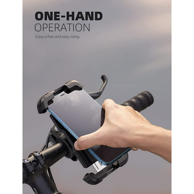 Lamicall Bike Phone Holder, Motorcycle Phone Mount - Adjustable Motorbike  Phone Holder for iPhone 12 Mini, 12 Pro Max, 