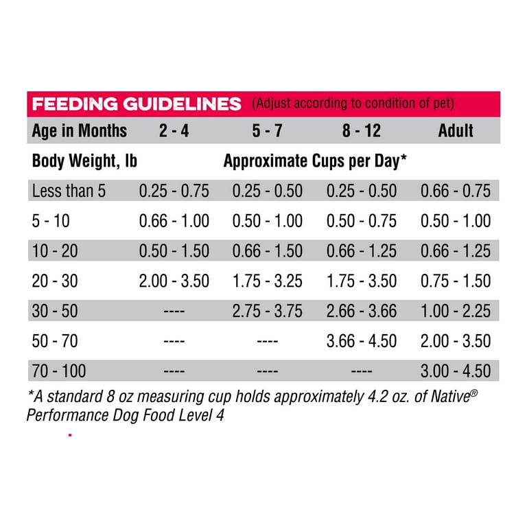 Native Performance High Quality Chicken Rice Dog Food Maintain