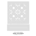 thumbnail image 2 of Jewel Tile Stencil - Large Size - 12x12 Tile, 2 of 6