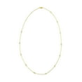 thumbnail image 3 of 14K Yellow Gold 1 1/10 ct TDW Diamond Station Necklace (H-I,VS2-SI1), 3 of 6