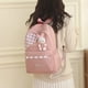 thumbnail image 2 of Mochila para niños Mochila grande para estudiantes Mochila con cremallera con colgante de animal lindo (rosa), 2 of 2